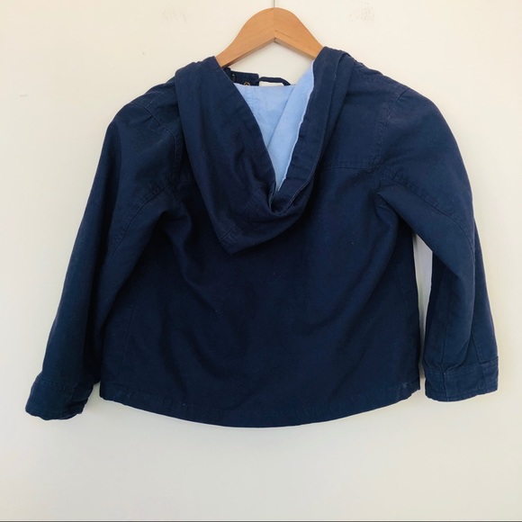 Janie and Jack Kids Blue Jacket 5-6 - Picture 4 of 5